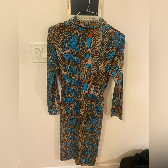 Zara snake skin colored dress - Picture 6 of 6